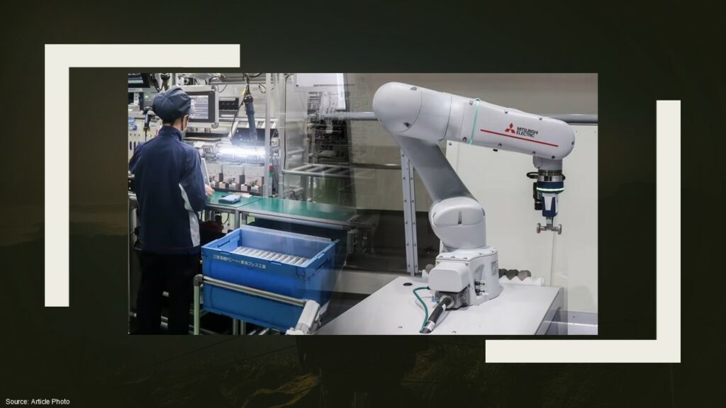 Asian demand for factory robots powers Mitsubishi Electric profits